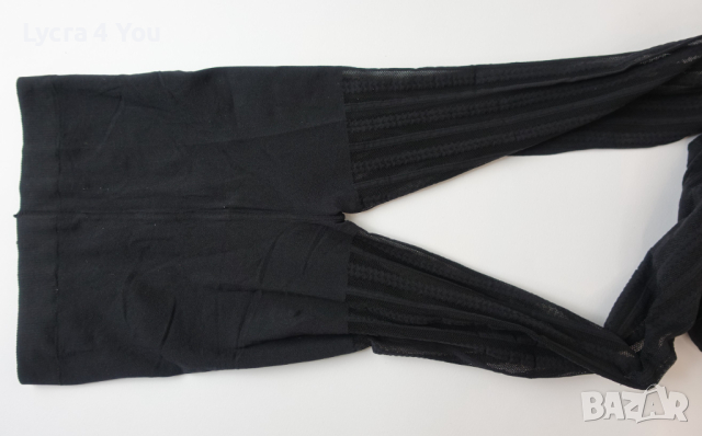 Emilio Cavallini S/M нов луксозен фигурален черен чорапогащник, снимка 6 - Бельо - 44685488