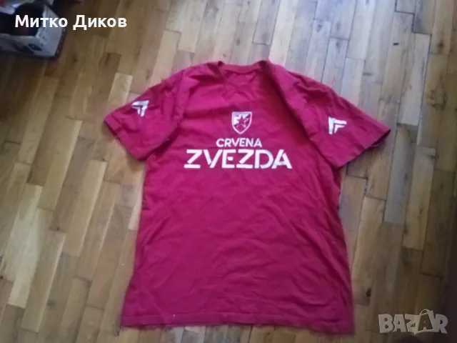 Цървена Звезда Белград  фенска маркова тениска на Арду памук размер М, снимка 3 - Футбол - 47656270
