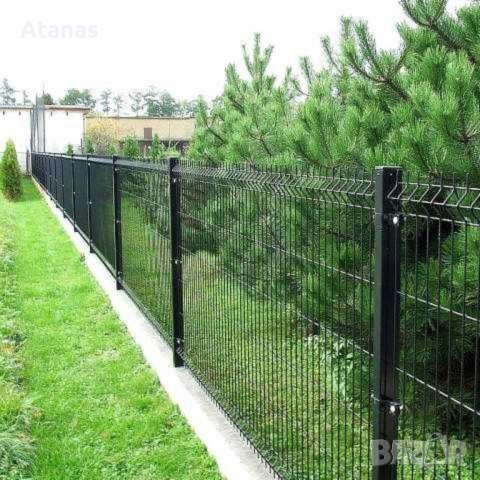 Цвят Антрацит-Оградни пана, колове, врати и портали, Огради Рал 7016, снимка 2 - Огради и мрежи - 36263160