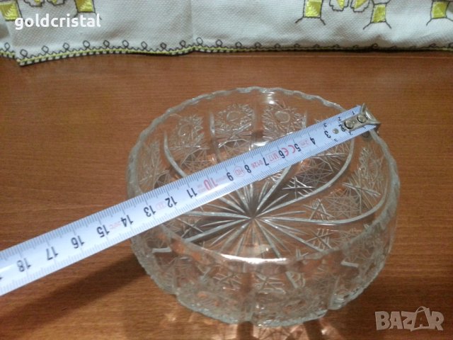 Кристални чаши Бохемия , снимка 8 - Антикварни и старинни предмети - 35352940