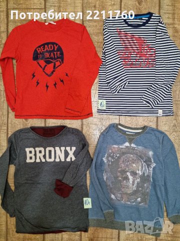Блузи с дълъг ръкав за 9-10год, снимка 2 - Детски Блузи и туники - 34271134