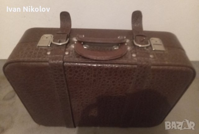 Класически кожен куфар , снимка 1