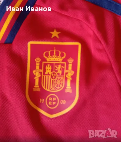 Оригинална детска тениска на Испания - размер 104, снимка 9 - Детски тениски и потници - 47330456