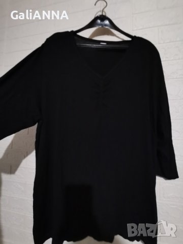 СТРАХОТНА ТУНИКА В ЧЕРНО 2XL-3XL, снимка 5 - Туники - 41910374