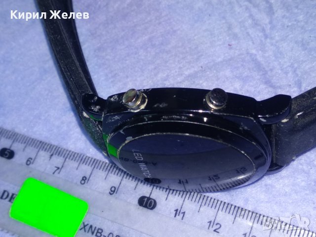 LED WATCH ЕЛЕКТРОНЕН МОДЕРЕН РЪЧЕН ЧАСОВНИК 33202, снимка 8 - Мъжки - 40442667
