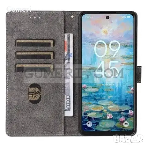 TCL 50 NxtPaper Тефтер "Wallet", снимка 9 - Калъфи, кейсове - 48039034