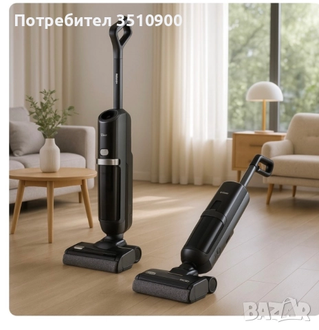 Midea Vacuum Cleaner MX10EUBK – 2 в 1 безжична прахосмукачка и моп, снимка 2 - Прахосмукачки - 52307797