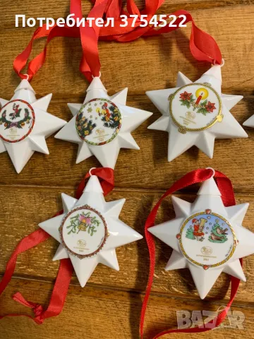 Порцеланови коледни колекционерски украси, снимка 9 - Колекции - 48355997