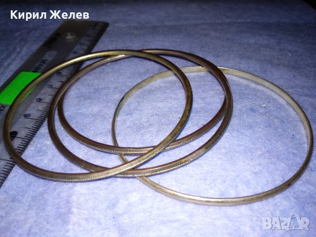ЧЕТИРИ БРОНЗИРНИ ГРИВНИЧКИ от НЕРЪЖДАЕМА СТОМАНА 37948, снимка 8 - Гривни - 40810826