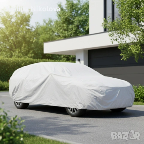 Премиум сиво покривало за кола - защита при всякакви метеорологични условия, снимка 8 - Аксесоари и консумативи - 53646309