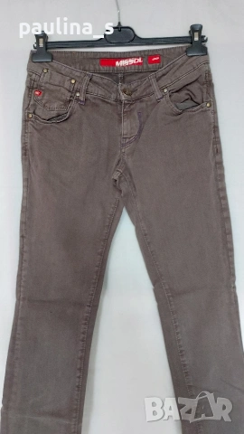 Три различни броя / XS - S / Дамски маркови дънки "Object", "miss sixty" и "Repair" , снимка 15 - Дънки - 53690437