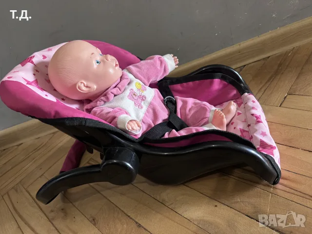 Кош за кукла бебе, снимка 2 - Кукли - 56223566