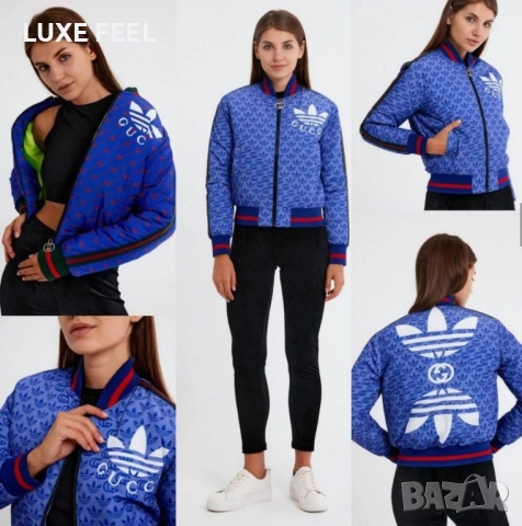 Дамски Якета ⚜️ Gucci Adidas , снимка 3 - Якета - 52515624