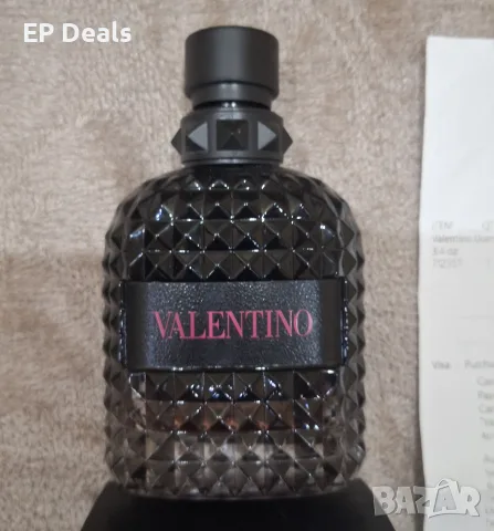 Valentino Uomo Born In Roma Intense EDP 100 ml - Оригинален, снимка 2 - Мъжки парфюми - 56155814