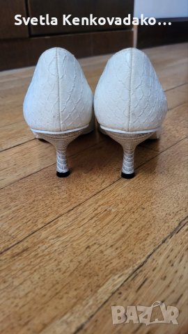Дамски обувки естѐствѐна кожа̀, снимка 2 - Дамски обувки на ток - 41320112