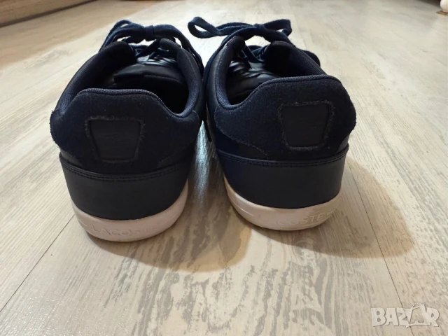 Lacoste оригинални мъжки кецове от естествена кожа, снимка 4 - Кецове - 51029309