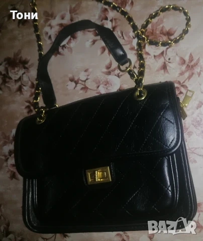 Нова Кожена Дамска Чанта , снимка 5 - Чанти - 53728575