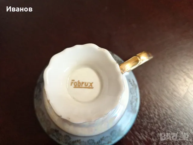 Продавам 2 чаши за чай, фин порцелан, снимка 5 - Нумизматика и бонистика - 49679298