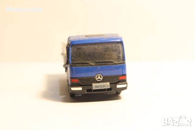 HERPA H0 1/87 MERCEDES ATEGO САМОСВАЛ КАМИОН МОДЕЛ ТИР, снимка 3 - Колекции - 53284945