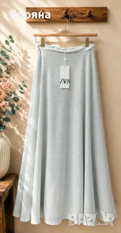 Zara нова лятна пола тип плетиво