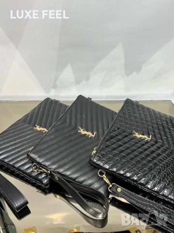 Yves Saint Laurent 💎Дамски Чанти - Клъч, снимка 6 - Чанти - 53405584