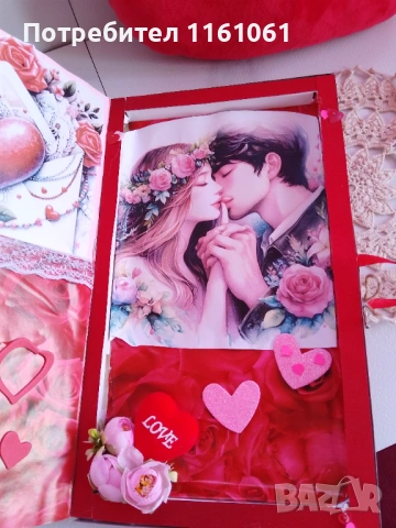НАЛИЧНИ ДЕКОРАЦИИ И ПОДАРЪЦИ ЗА СВЕТИ ВАЛЕНТИН, снимка 9 - Декорация за дома - 53282700