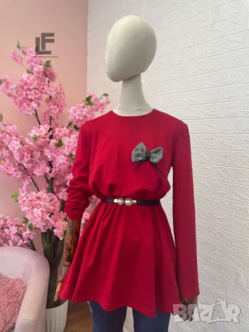 Блуза/Туника LFS Princess Red , снимка 3 - Блузи с дълъг ръкав и пуловери - 50437520