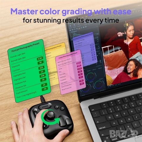 TourBox Lite: Програмируем контролер за творческа и видео обработка, снимка 8 - Джойстици и геймпадове - 53288225