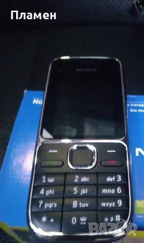 Мобилен телефон gsm нокиа Nokia C2-01 2/3G, radio 3,2 mpx, Bluetooth Black