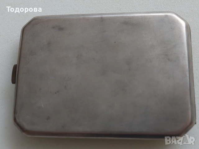 Изключително рядка сребърна табакера с емайл и с лика на фюрера, снимка 11 - Антикварни и старинни предмети - 51951100