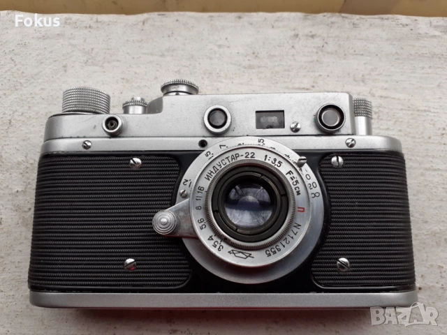 Стар руски съветски фотоапарат Зоркий С, снимка 4 - Антикварни и старинни предмети - 53384508