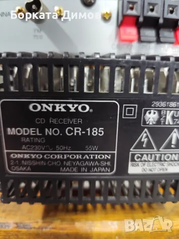 Onkyo CR-185 + колони philips , снимка 8 - Аудиосистеми - 48091056