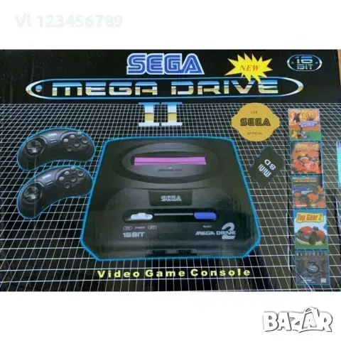 TV Конзола с вградени игри Sega Mega Drive 2 с вградени класически игри