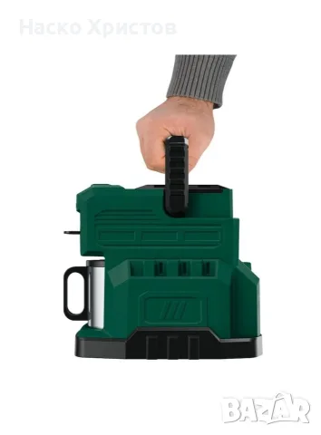 Преносима Кафе машина Parkside 20V с батерия и зарядно, снимка 6 - Кафемашини - 55709699