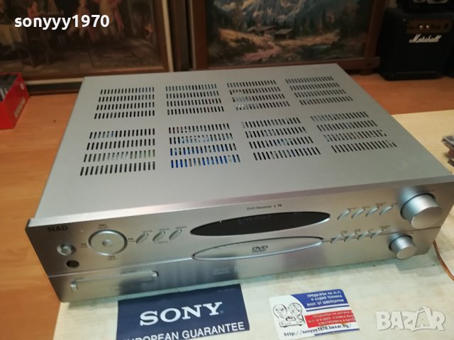NAD L70 DVD RECEIVER-ВНОС SWISS 2107231300LNV, снимка 10 - Ресийвъри, усилватели, смесителни пултове - 41616935