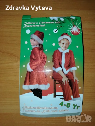 🎄 Прекрасен коледен костюм от 2 части за момиче (4-6 години) 🎄, снимка 2 - Други - 56237012
