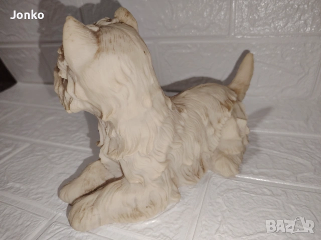  Статуетка куче полирезин , снимка 13 - Статуетки - 53170557