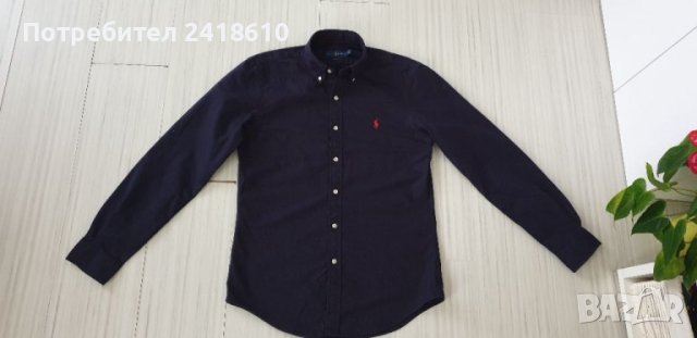 POLO Ralph Lauren Pique Cotton Slim Fit Mens Size M ОРИГИНАЛ! НОВО! Мъжка Риза!, снимка 3 - Ризи - 41457459