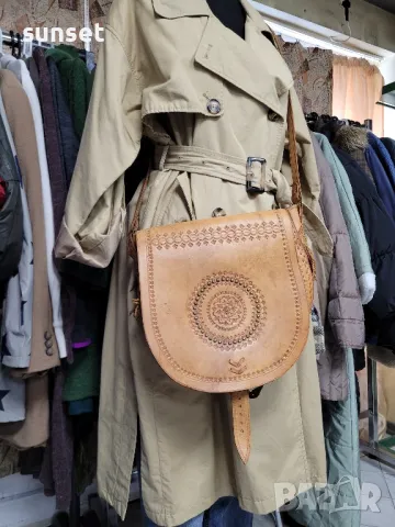 ръчно изработена чанта ЕСТЕСТВЕНА КОЖА!