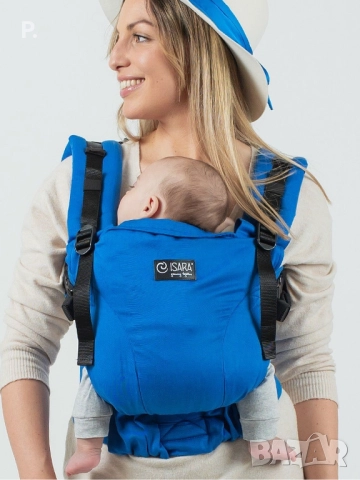 Ергономична раница Isara The One Iris Blue Bamboo , снимка 1