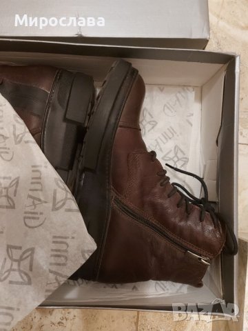 Дамски боти от естествена кожа на Gianni/Джианни, 39 номер., снимка 2 - Дамски боти - 39170917