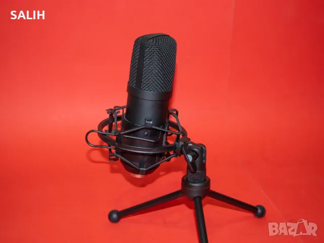 Sandberg 126-09 Кондензаторен USB Микрофон за Стрийминг, Гейминг, Подкаст и YouTube, снимка 6 - Микрофони - 55973564