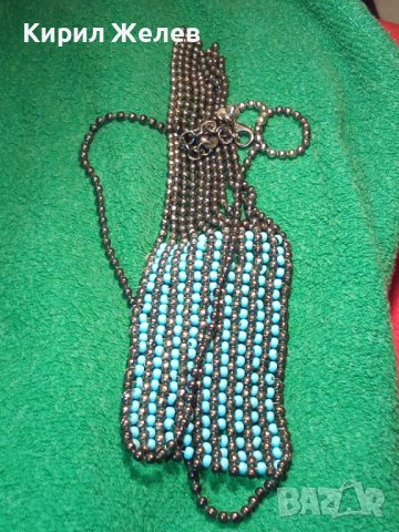 ВИНТИДЖ МЪНИСТЕНА МЕТАЛНА ОГЪРЛИЦА МНОГО СТИЛНА и КРАСИВА 19160, снимка 2 - Колиета, медальони, синджири - 34896199