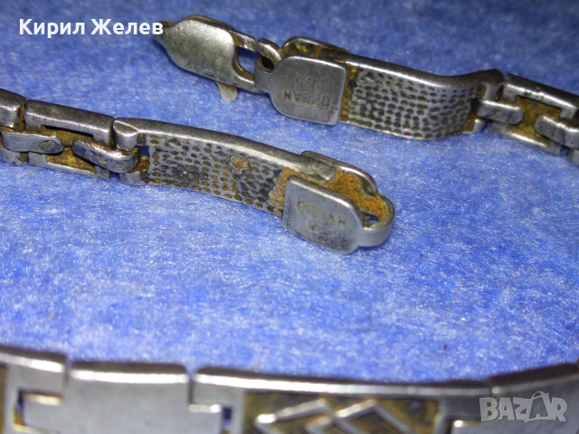 СТАРА МАРКОВА СРЕБЪРНА ГРИВНА СРЕБРО 925 СТИЛНА ОРНАМЕНТИКА ОКСИДАЦИЯ 43773, снимка 13 - Гривни - 44723451