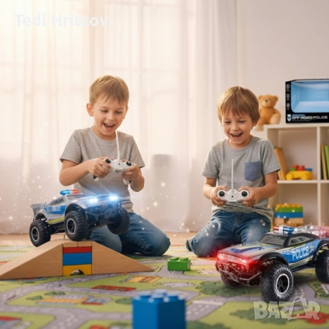 Полицейски джип OFF-ROAD POLICE, снимка 3 - Коли, камиони, мотори, писти - 52449810