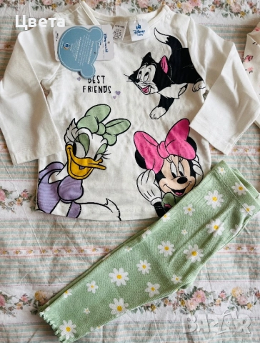 2 бр. Комплекта LCW за бебе момиче, снимка 2 - Комплекти за бебе - 51481076