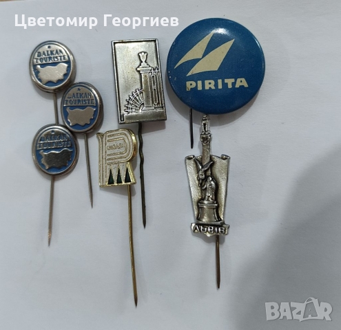 Значки 7 бр.