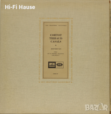 Cortot Thibaud-Грамофонна плоча-LP 12”, снимка 1
