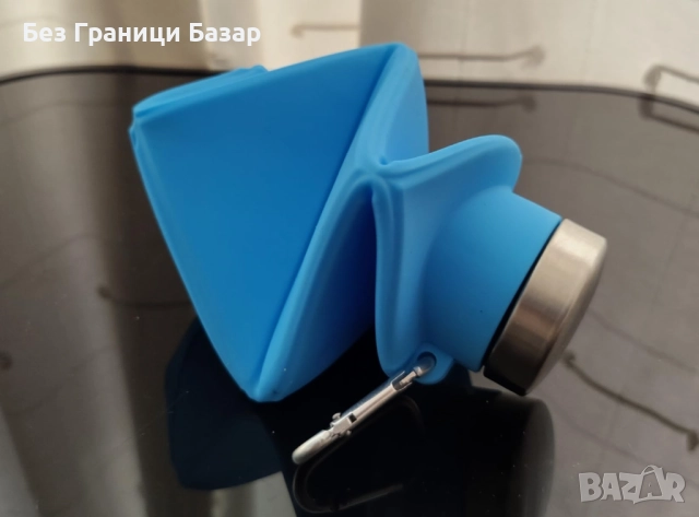 Нова сгъваема Фитнес бутилка за вода Идеална за тренировки и спорт, снимка 3 - Други стоки за дома - 52003117