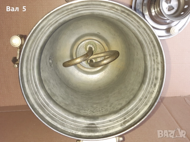 Стар самовар СССР, снимка 7 - Антикварни и старинни предмети - 52914238